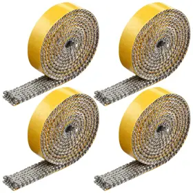 Thi-kingdder-462 Kingdder 4 Rolls Self Adhesive Wood Stove Replacement Gasket 4/5 Inch Width X Total 220 L
