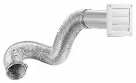 313w Lambro Industries 4x8 Alu Dryer Vent Kit -313w 313w Lambro Industries 4x8 Alu Dryer Vent Kit -313w