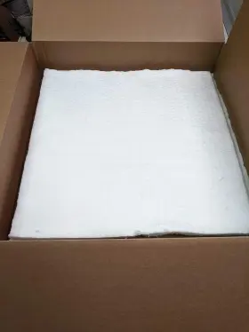 2300.cfb.6lb.24x24x1x1 Lamons 24 Inch X24 X1 Ceramic Fiber Blanket Insulation 6# 2300f For Wood Stoves Pizza O