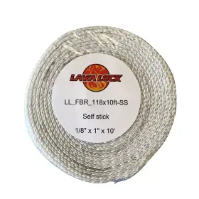 Lavalock 731236399209 1 X 1/8 10 Ft Adhesive Backed Wood Stove Door Gasket Fiberglass Seal Self