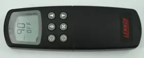 Rt8220a Lennox Genuine 1057 Fireplace Transmitter Remote Control Black