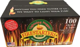 B000kc009y Lightning Nuggets N100seb Fire Starter Cubes 100ct For Camping Grilling