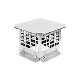 Ltseame 786213345731 Chimney Cap 9 Inch X Cover Stainless Steel Fireplace Flue Cap