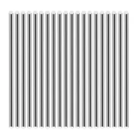 Lzzoeagh-20p-3 Lzzoeagh 406 20pcs 406mm 16 Inch Length 3mm 0.118 Diameter Stainless Steel Rod 1/8 0.12