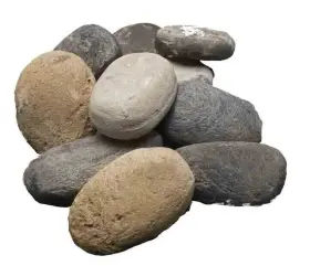 Majestic 652174848188 12 Piece Monessen Direct Vent Fireplace Decorative Media Natural Stones