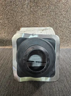 Sq701ba Master Flash Standard Square-pipe For Metal Roofs Model #7 Black Epdm