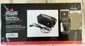 4976294 Master Forge 089301995475 Wood Stove Blower Fan Kit # - New In Box #2