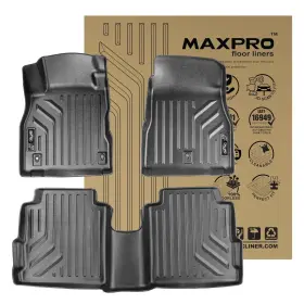 Maxpro Mp00120abs Floor Liner Compatible With Nissan Kicks 2018-2024 . Custom-fit Heav