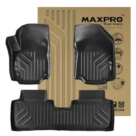 Maxpro Mp00172abs Floor Liner Compatible With Gmc Terrain 2019-2024 . Custom-fit Heavy