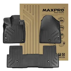 Maxpro Mp00182abs Floor Liner Compatible With Honda Pilot 2023-2025 . Custom-fit Heavy