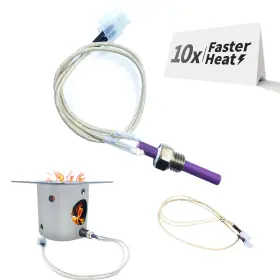 D2hr Meatender D2hr&fp D2 Dc Hot Rod Kits For Traeger Grill Models Fast-heating Igniter And