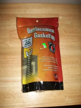 6383858 Meecos Red Devil 1/2 Inch X 6 Ft. Black Rope Gasketing With Cement - New-sealed 6383858 Meecos Red Devil 1/2 Inch X 6 Ft. Black Rope Gasketing With Cement - New-sealed