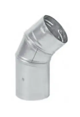 4b45l Metalfab Metal-fab 4 Inch Premium Biomass 45 Degree Elbow -