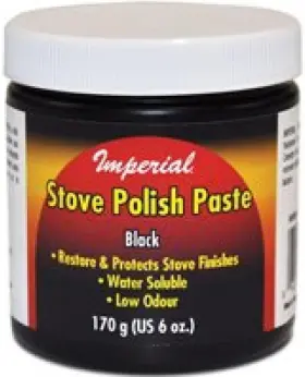 Kk0059 Mfg Group Stove Polish Paste Black 6oz. Jar Kk0059 Mfg Group Stove Polish Paste Black 6oz. Jar