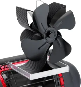 Miaton 711181205060 Heat Powered Wood Stove Fan And Mr Buddy Heater For Little Big Bud