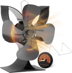 Miaton 768447735908 Heat Powered Wood Stove Fan And Mr Buddy Heater For Little Big