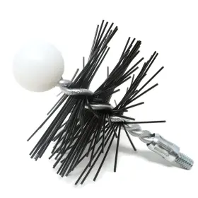 36146-b Midwest Hearth 3-inch Round Pellet Stove Chimney Cleaning Brush Made In Usa