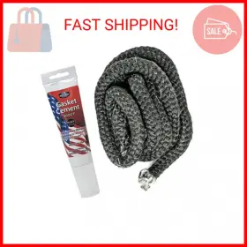 832-1680 Midwest Hearth 744759232892 Door Rope Gasket And Adhesive 3/4 Inch X 84 For Quadra-fire
