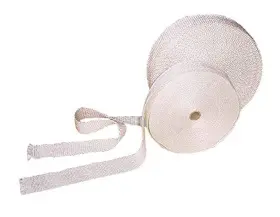 3320g-125100t10 Minglas Flat Rope Gasket - Fiberglass Woven Tape 1/8 Inch X 1 10 Feet For Stove Boil