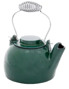 9060-9064-9066-9068 Minuteman 2 1/2 Quart Cast Iron Enamel Humidifying Kettle