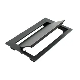 B000hwkzqk Minuteman International Cast Iron Ash Dump Cover Black 4-5/8 Inch X 9