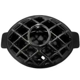 W9y-adm-t-50-bk Minuteman International 2dot2 Quart Enamel Woodstove Steamer Lattice Top