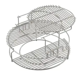 Moasker 783103998367 3 Tier 5 Piece Expander Rack Kit For Big Green Egg Xl Replacement Grill Racks