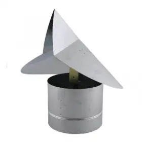 3602648 Mongoose Metals 7 Inch Wind Directional Flue Cap With Screen