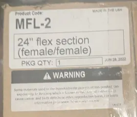Mfl-2 Montigo 24 Inch Flex Female To 4 Inner/7 Outer
