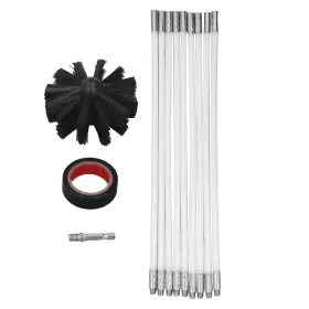 Moumoutenu1hyex7pf2 Moumouten Chimney Cleaning Brush Duct Vent Set Pp Material Flexible Lint Remo