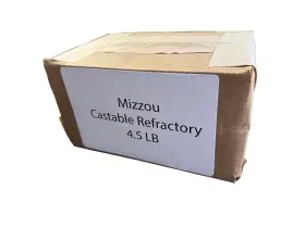 Mizzou-4.5 Mr Volcano Mizzou Castable Plus Refractory 4.5 Pound Coating Forge Foundry Furnace Mor