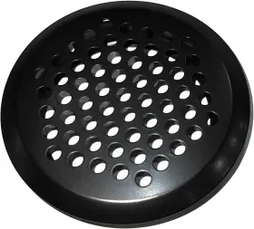 S577 Nacx 50pcs Air Vents 50mm Circular Soffit Vent Stainless Black