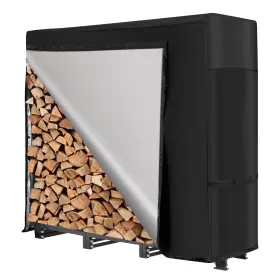 Ww-p0003l Nalone 8ft Outdoor Firewood Rack With Waterproof Cover And Carry Bag Ww-p0003l Nalone 8ft Outdoor Firewood Rack With Waterproof Cover And Carry Bag