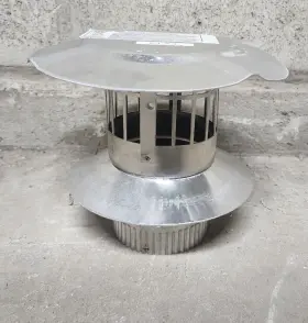 Cla4 New England Chimney Supply 4 Inch Stainless Steel Gas Liner Cap