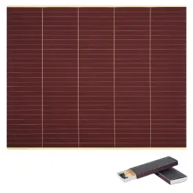 Newcomdigi Srnhk-016 Self Adhesive Match Striker Paper 21x27cm Sheet Of Brown