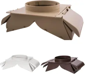 4npse No-pest Vent 4 Inch Soffit Cover Great For Bathroom Or Dryer Tan