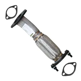 301103 Northeastern Exhaust Stainless Steel Front Flex Pipe Compatible For 2003-20 301103 Northeastern Exhaust Stainless Steel Front Flex Pipe Compatible For 2003-20