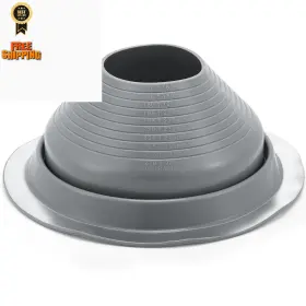 Hl-nuanchu-4566 Nuanchu 1 Pcs #8 Pipe Od 7 Inch -13 Flexible Roof Jack Gray