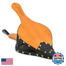 Oak Leaf B07zpnwz44 Bellows 19 Inch X 8 Large Fire Bellow For Wood Stove Bbq Fireplace P