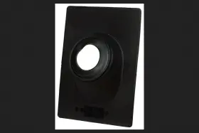 Oatey 11891 No-calk 12 Inch W X 16 L Thermoplastic Roof Flashing Black One Size