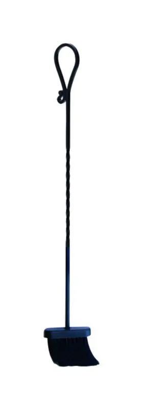 Panacea 15512 Black Powder Coated Steel Fireplace Brush 30