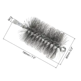 Pta230724tt000905 Patikil 3inch Chimney Brush 4pcs Cleaning Round Sweep Poly Ste #2 Pta230724tt000905 Patikil 3inch Chimney Brush 4pcs Cleaning Round Sweep Poly Ste #2