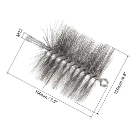 Pta230724tt000908 Patikil 5inch Chimney Brush 1pcs Cleaning Round Sweep Poly Ste #2 Pta230724tt000908 Patikil 5inch Chimney Brush 1pcs Cleaning Round Sweep Poly Ste #2