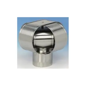Perfectpillows Pe2215115 Homesaver 9 Inch Windbeater Stainless Steel Cap 24-ga