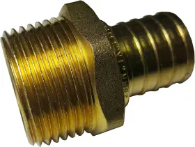Pex Fitting 1 Xfitting 046661060854 5 Pieces 1ftft B X Male Adpater Npt Adapter Inch Brass