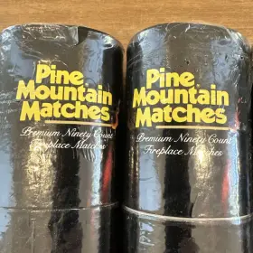 Pine Mountain 041525090015 Lot Of 4 Fireplace 11 Inch Wood Long Stem Matches 90 Ct Stove #2