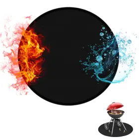 Fpm-1024 Primeease Living Fire Pit Mat 36 Round Premium Heat-resistant Bbq Grill Protector... Fas Fpm-1024 Primeease Living Fire Pit Mat 36 Round Premium Heat-resistant Bbq Grill Protector... Fas
