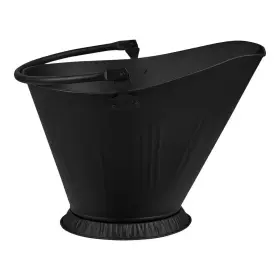 51095 Private Brand Unbranded Coal Hod Bucket Black Metal For Fireplace 51095 Private Brand Unbranded Coal Hod Bucket Black Metal For Fireplace