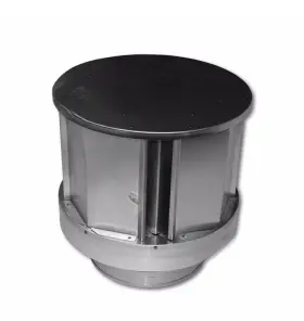 Dvr8-vch Pro-form 5 Inch Vertical Round Co-axial Dv Termination Cap Dvr8-vch Pro-form 5 Inch Vertical Round Co-axial Dv Termination Cap