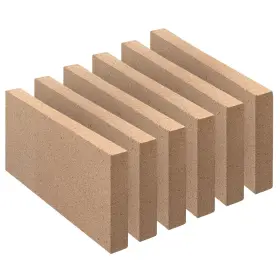 V-0.75-6 Protalwell Firebricks Food Grade Clay Fire Bricks Size 9 X 4-1/2 3/4̸ V-0.75-6 Protalwell Firebricks Food Grade Clay Fire Bricks Size 9 X 4-1/2 3/4̸